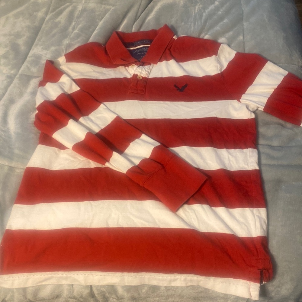 American Eagle button up